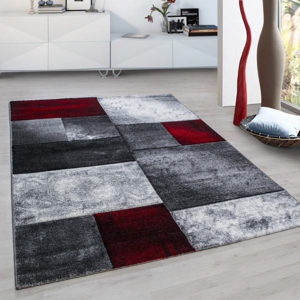 Hawaii Designer Red Rug